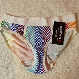 TomboyX Chevron Multicolor Bottoms